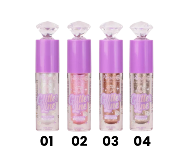 Sombra Liquida Glitter Diamond Purpure
