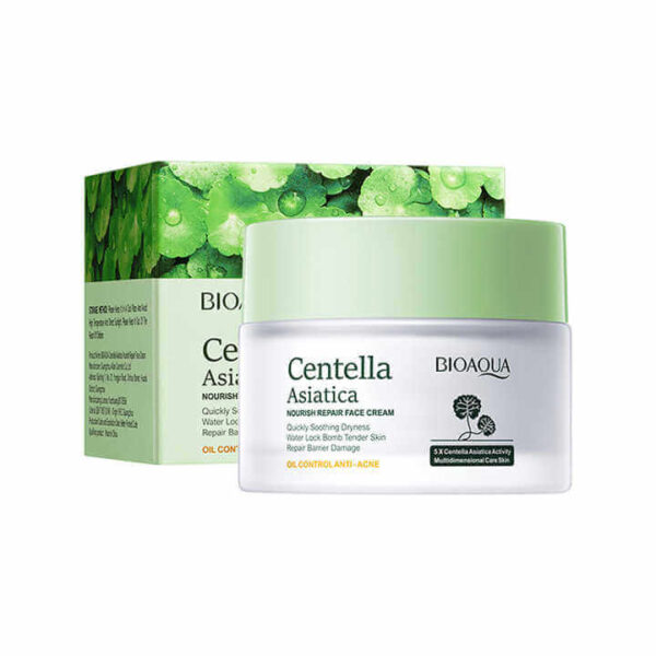 Crema hidratante de centella asiática Bioaqua