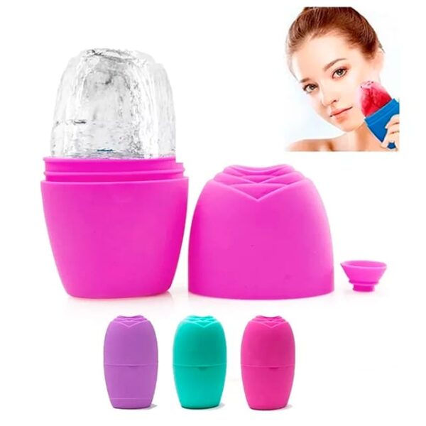 Molde de silicona para hielo facial